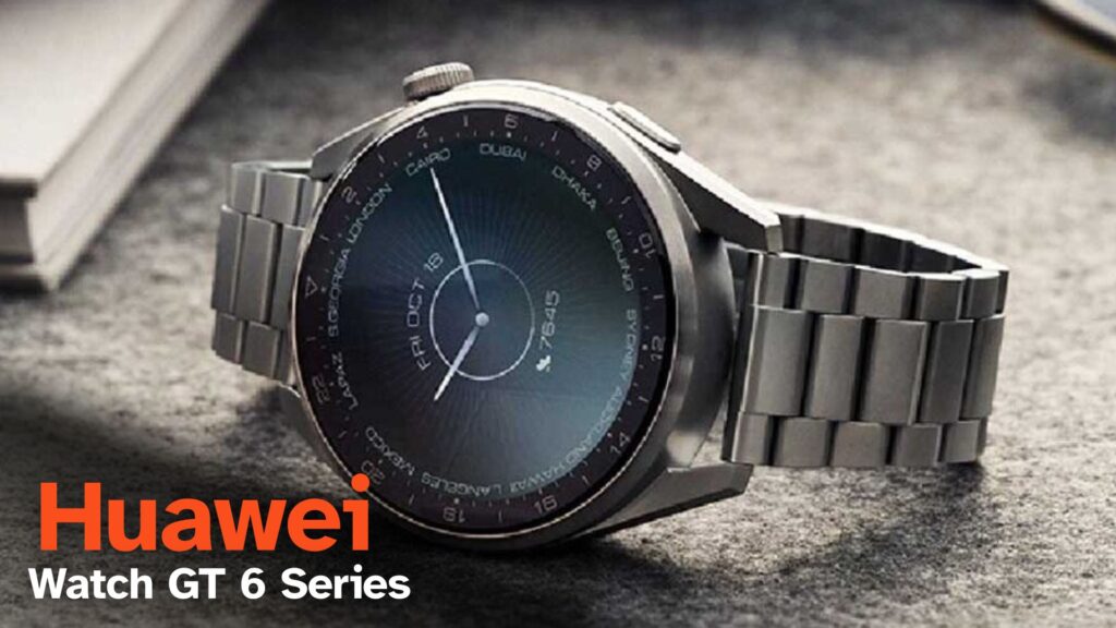 Huawei Watch GT 6 Series to Launch on September 19, 2025