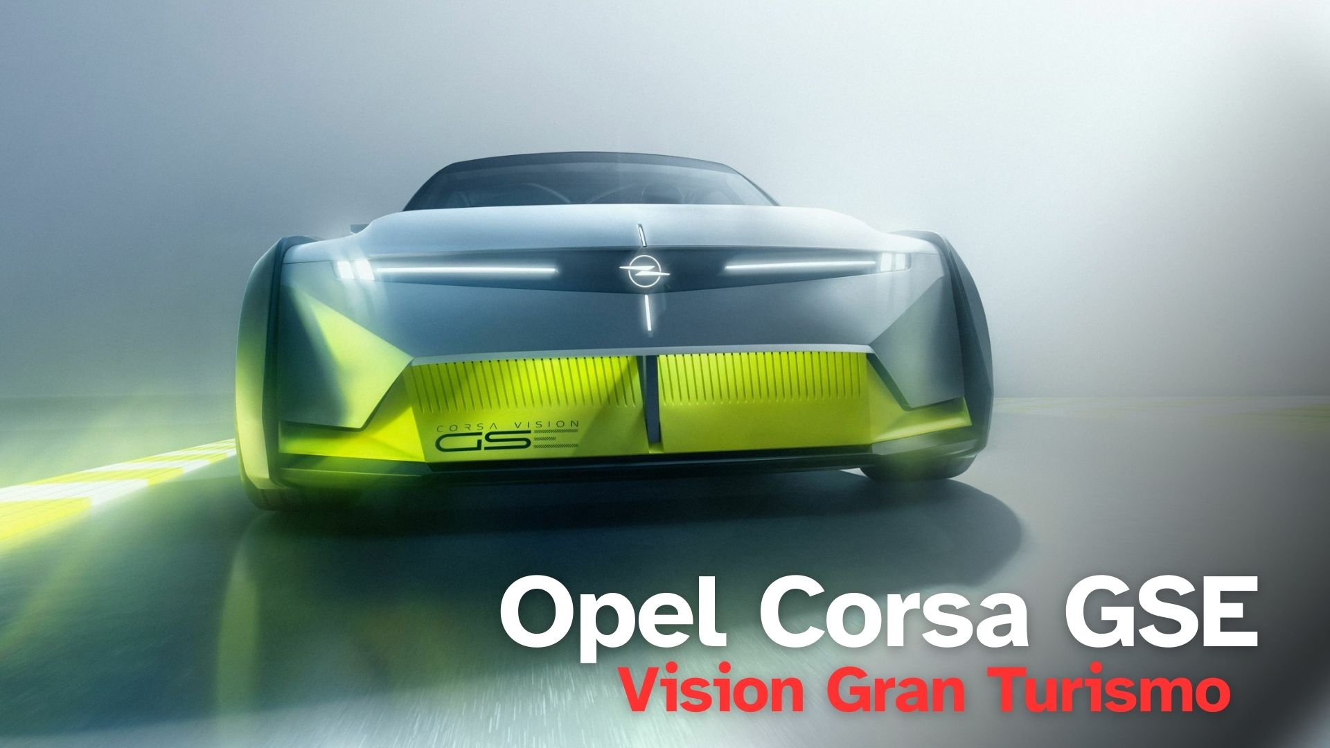 Opel Corsa GSE Vision Gran Turismo – A Radical Electric Show Car Blurring Fiction and Reality