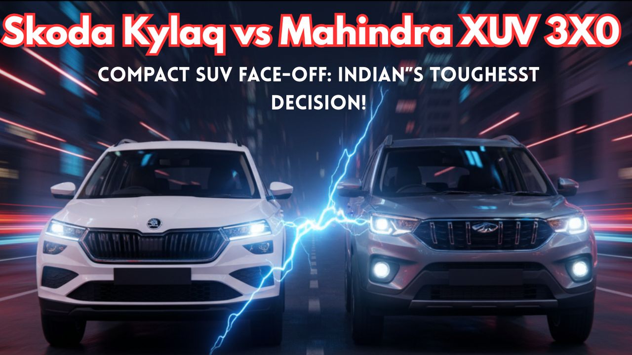 Skoda Kylaq vs Mahindra XUV 3XO: Compact SUV Face-off
